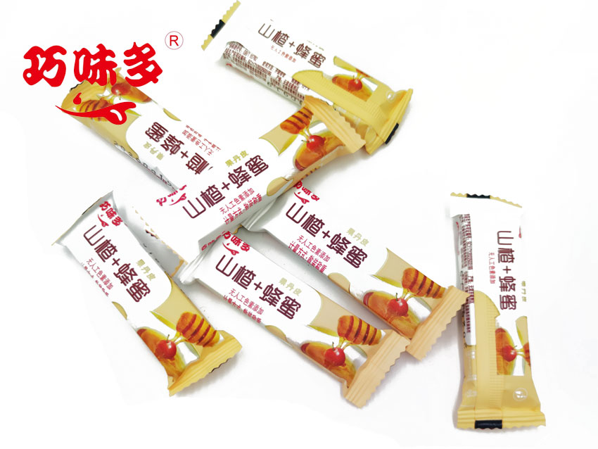 天津山楂+蜂蜜_果丹皮/山楂糕/山楂卷批發